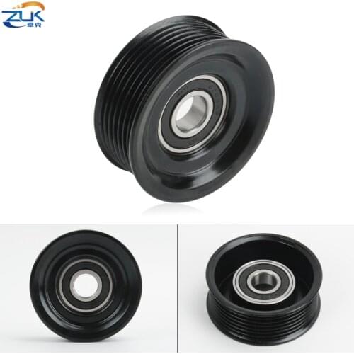 ZUK Belt Tensioner Deflection Pulley For Honda For ACCORD 2014 2015 2016 2017 2018 For CRV ODYSSEY SPIRIOR TLX-L For 2.4L Cars
