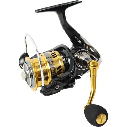 Full Metal Spinning Wheel 4+1BB 6.7:1 Ratio Shallow Line Cup Design Fishing Reel Lure Sea Rod Carp Fishing Reels with CNC Handle