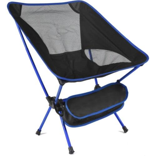 Travel Ultralight Folding Chair Superhard High Load Outdoor Camping Chair Fishing Tools Chair Portable Beach Hiking Picnic Seat