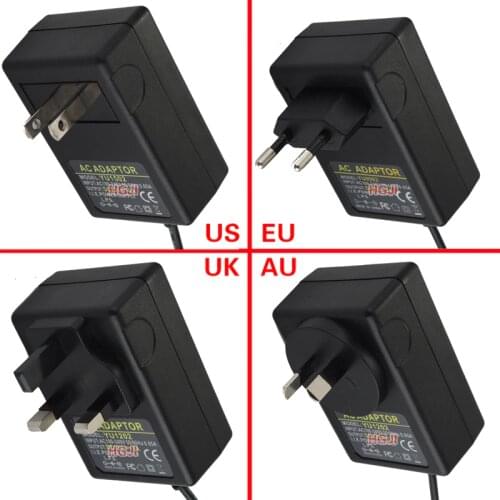 High quality 1pcs 5v3a ac/dc power adapter charger supply DC5v3a power adapter hot sale US/EU/UK/AU 5.5*2.5/2.1mm