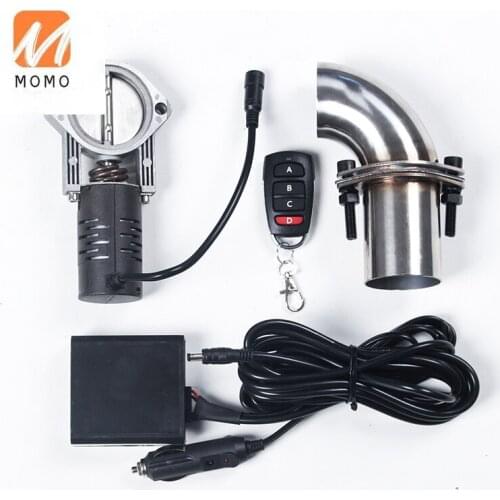 High Performance 2/2.5 inch Stainless steel remote control electric exhaust cutout valve for racing car voice