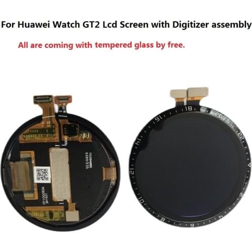 For Huawei Watch GT2 42MM 46MM LTN-B19 DAN-B19 LCD Display Screen With Digitizer Touch Panel Assembly