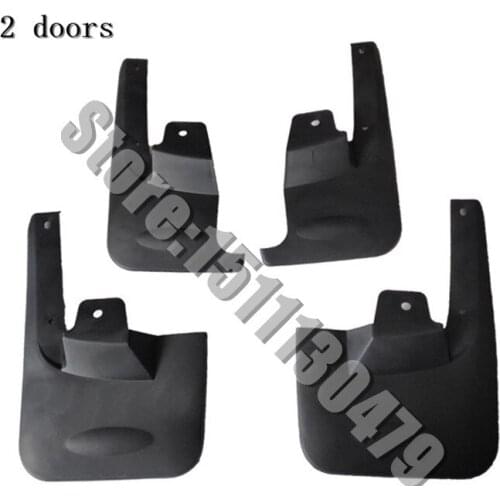 ABS Car Mud Flaps Mudflaps Splash Guards Mud Flap Mudguards Fender for Isuzu D-MAX 2018-2019 2/4 doors Car styling