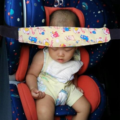 Safety Baby Stroller Sleeping Belt Car Seat Chair Sleep Nap Head Band Infant Sleeping Head Support Holder Belt Stroller Accessor
