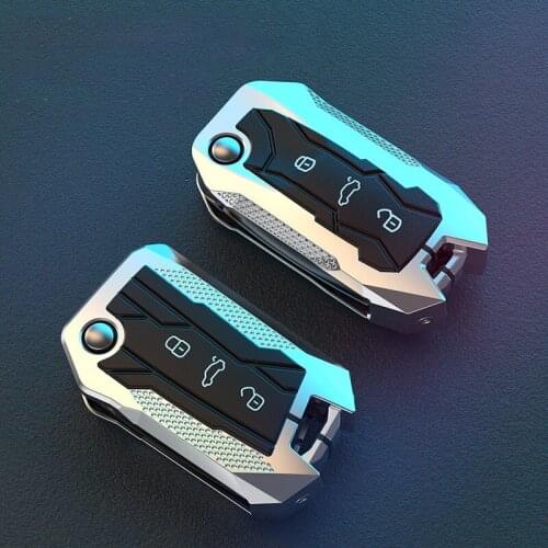 Key Case For Volkswagen Sagitar Golf Lamando Tiguan Lavida Plus Bora Teramont X Car Keys Keychain