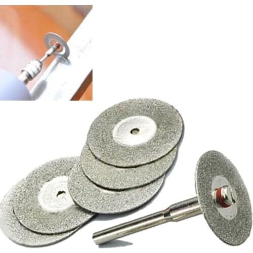 Dremel 5/10pcs 22mm Diamond Grinding Wheel Saw Mini Circular Saw Cutting Disc Rotary Tool Access for Stone Core Drill Bit