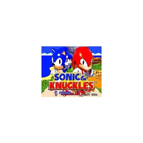 Sonic & Knuckles Game Cartridge Newest 16 bit Game Card For Sega Mega Drive / Genesis System