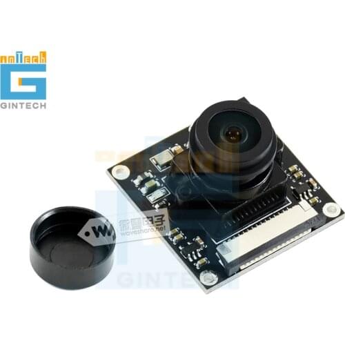 IMX219-170 Camera, 170° FOV, Applicable for Jetson Nano 8 MP Face recognition,Road mark detection,License plate recognition