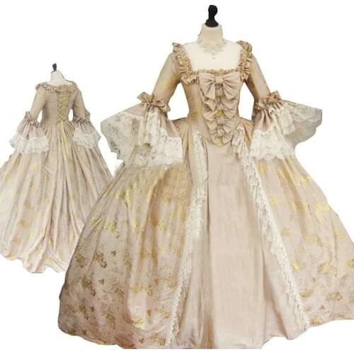 HistoricalCustomer-made Luxs Vintage Costumes Renaissance Dress Steampunk dresses Gothic Cosplay Halloween Dresses C-1240