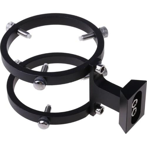 80mm Metal Adjustable Finderscope Stand Holder Guidescope Mount Astronomical Telescope Bracket