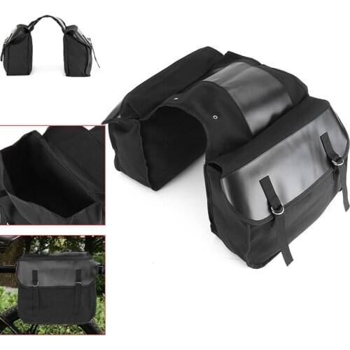 Motorcycle Motorbike Bag Waterproof Saddlebag Accessories Spare Part 38*28.6cm