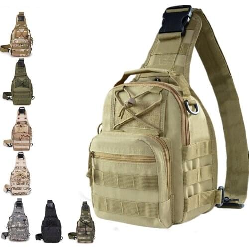 Hiking Trekking Backpack Sports Climbing Shoulder Bags Tactical Camping Hunting Daypack Fishing Outdoor Military Shoulder Bag