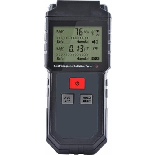 Electromagnetic Field Radiation Tester Handheld Digital Dosimeter LCD EMF Meter TV Computer Phone Radiation Data Monitor Alarm