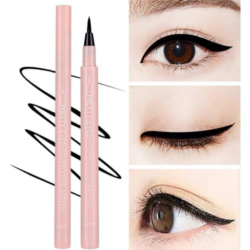 Waterproof Liquid Eyeliner Soft Tip Eyeliner Profesional Glitter Shimmer Long Lasting And No Smudging Makeup Eyeliner delineador