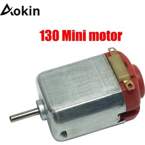 1 Pcs 130 DC Motor For DIY Four-wheel Motor Scientific Experiments for Ship Model Toys DIY Mini Convenient Engine Facility