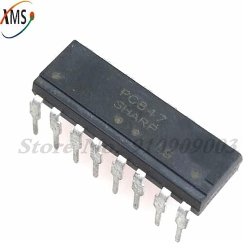 10pcs PC847 DIP-16 PC817-4 DIP16 DIP