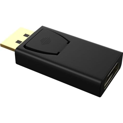 1080p DP to HDMI Adapter Male to female PC DisplayPort to HDMI Projetor TV Television Monitor 1.4 For Laptop