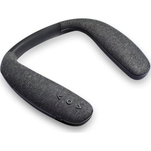 Outdoor Sport Neck Wireless Bluetooth 5.0 Speaker Stereo Surround Speaker with Hands-Free Mic Sport for gaming VR FM TF comfort