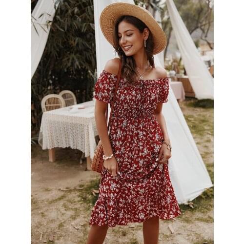 Летние платья с открытыми плечами Canwedance China At AliExpress