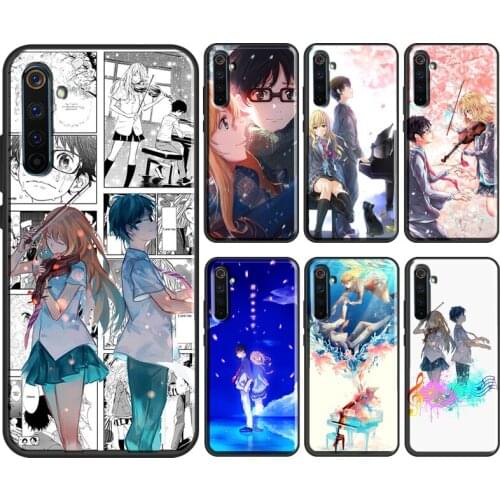 Your Lie In April Case For OnePlus 9 8 7 Pro Nord 7T 8T Coque For OPPO Realme 8 Pro 6 Pro 7 Pro Q3 C3 C11 GT