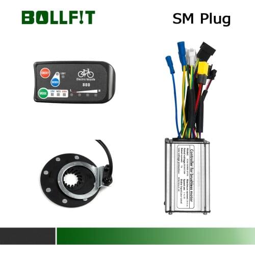 KT Kunteng E Bike 36V 48V 14A 22A 30A 6 9 12 Mosfets LED880 LCD3 PAS Display Controller for Electric Bicycle Conversion Kit