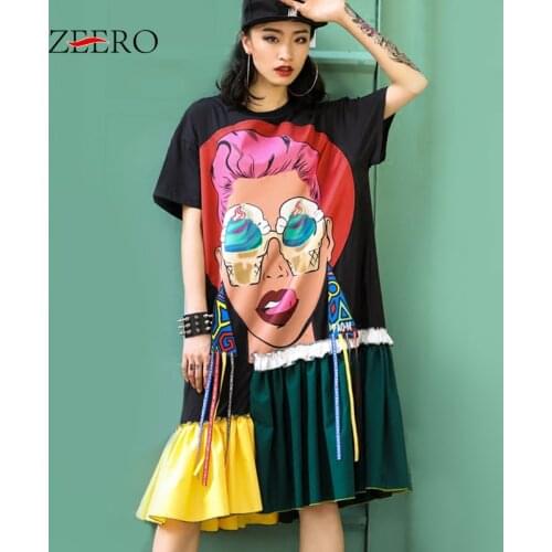 Huan-Qing Plus Size Summer Dresses