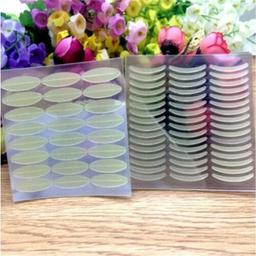 48-480PCS Double Eyelid Tape Invisible Double Eyelid Stickers Transparent Self Adhesive Double Eye Tape Ladies Eye Makeup Tools