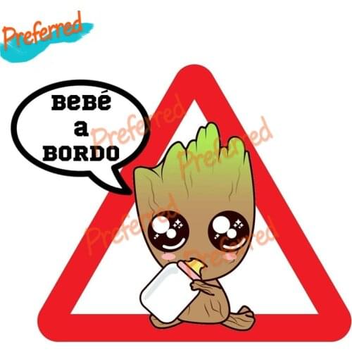 Baby on Board Signs Car Sticker Decal Decor Baby Windshield Bumper Motorcycle Helmet Decal KK Vinyl Cover Scratches Waterproof