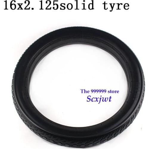2019 new good quality 16x2.125 inches Solid Tire fits for Bicycle Anti Stab 16*2.125 Riding MTB Road Bike Tyre