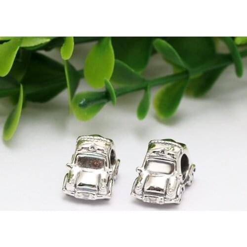 New Original 925 Sterling Silver Beads Little Car Charm Fit Pandora Bracelets Women DIY Jewelry Dropship