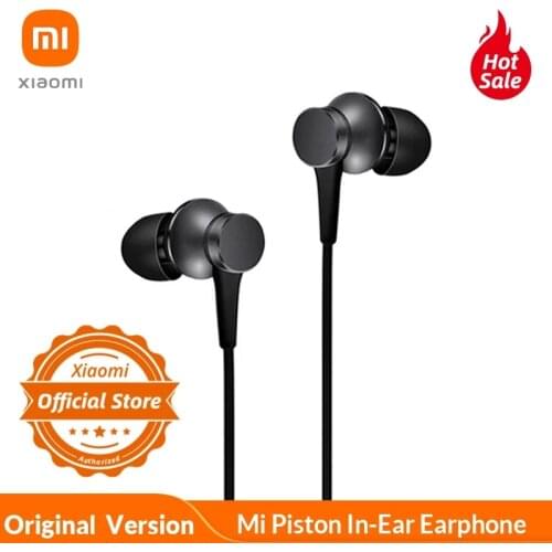 Original Xiaomi Mi Piston In-Ear Earphone Fresh Youth Version 3.5mm Colorful Earphone With mic 1.4m Music Stereo For Smartphone