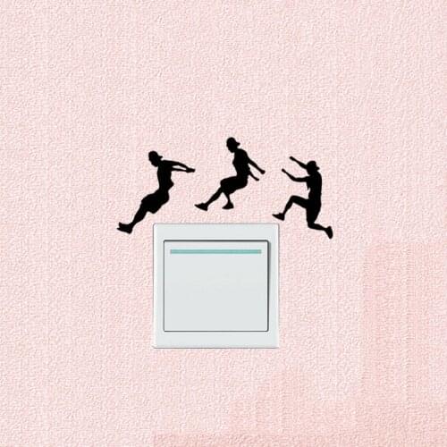 Personality Street Sport Parkour Vinyl Switch Decals Wall Stickers 5WS0967