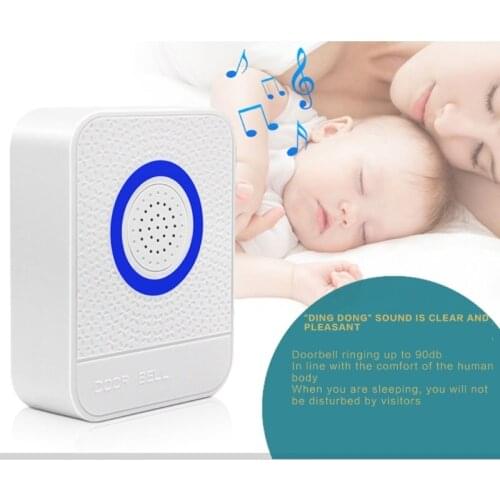 DC 12V Wired Doorbell Access Control Wire Doorbell Outdoor Wired Bell Loud Ding-dong Bells