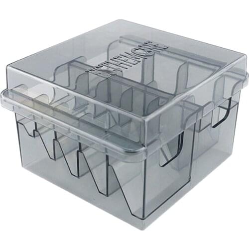 Grid Base Storage Box for 8Pcs Hair Clipper Trimmer Limit Comb Guide Comb Barber Tool for Wahl Guide Combs