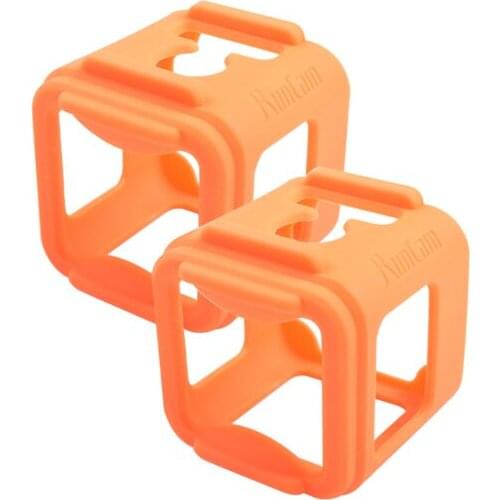 2pcs TPU Rubber Silicone Camera Protective Case to Protect Runcam 3 Camera &Gopro Session Camera for FPV Racing Drone