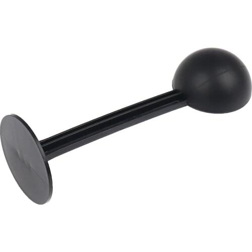 1Pcs 2 in 1 Plastic Black for Coffee Powder Coffeeware Measuring Tamper Spoon Kitchen Accessories