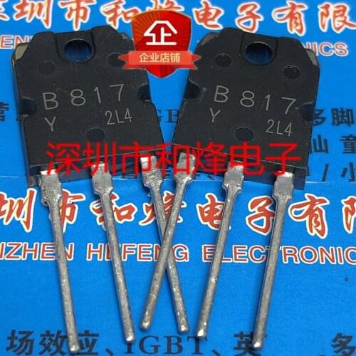 10PCS B817 2SB817 TO-3P 140V 12A 100% New&original