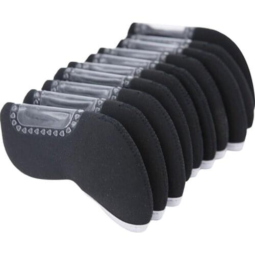 10PCS Neoprene Golf Iron Cover Sturdy Durable Cue Head Protective Cover Golf Club Iron Headovers Wedges Covers