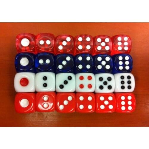 12mm rounded dice/12# transparent multicolour dice boulimia bosons mahjong bosons automatic machine dice boulimia