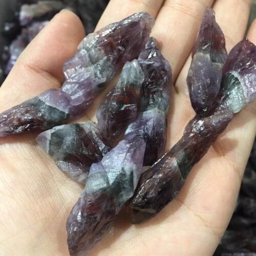 Aurora 23 Natural Raw Rough Quartz Rocks Gemstones Mineral Crystals And Stones Healing Gems Reiki Spiritual Jewelry Decoration
