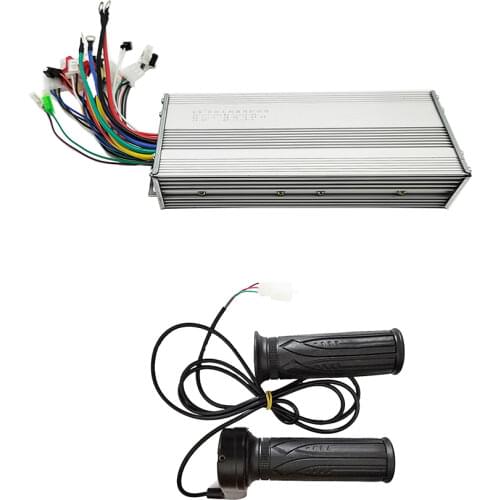 48V 60V 64V 1000W ebike electric bike controller box dual mode bldc & throttle for electric bicycle/Scooter/Motorcycle motor