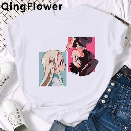 Anime Toilet Bound Hanako Kun t shirt summer top men streetwear grunge white t shirt clothes summer top streetwear