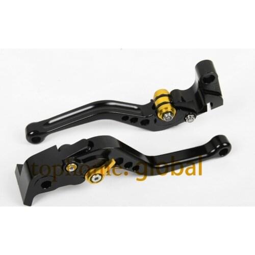 For SUZUKI SFV650 GLADIUS 2009 - 2015 Short Black Handlebar CNC Clutch Brake Levers 2010 2011 2012 2013 2014
