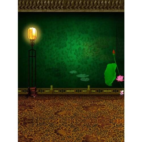 Life Magic Box photoshoot background Lotus Pond fondos para fotografia photography backdrop S-1870