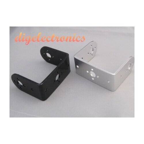 Metal Servo Mount Bracket Short U for Robot Arm For MG995 996R Steering Gear Pan and Robotic Claw Mechanical Paw DIY for Arduino