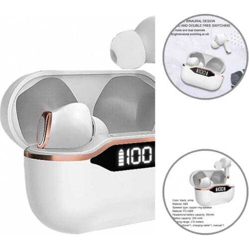 Noise Reduction Mini TWS Noise Reduction Portable Earphone Headphone for Music