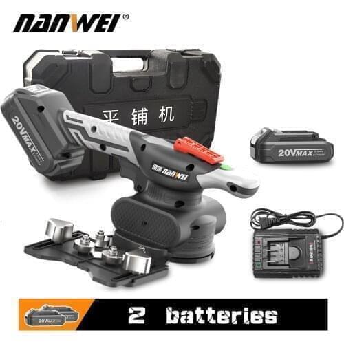 NANWEI Tile Vibrator For 80-150cm Tiles Floor Plaster Machine Tile Laying with Battery Automatic Floor Vibrator Leveling Tool