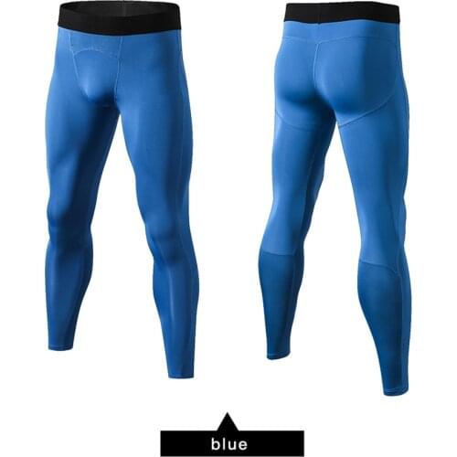 Tight Pants Sports Compression Quick Dry Men Leggings Fitness Running Stretch Fitness Sweatpants Trousers Jogger Wear