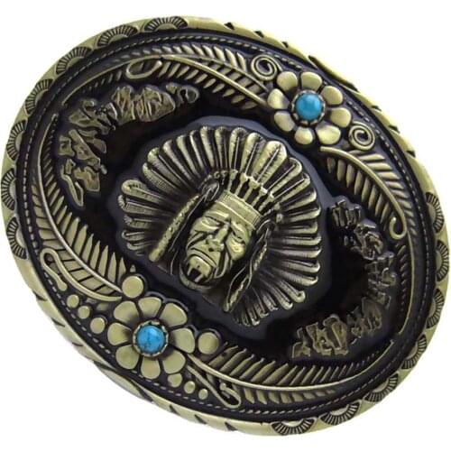 Western Cow Hip- Jeans Belt Buckle 3.39 x 2.76 inch for Belt Width 1.42-1.54 inch