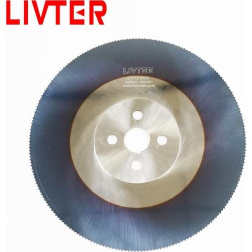 LIVTER high speed saw blade circular hss cutting disc for metal steel bar 300mm
